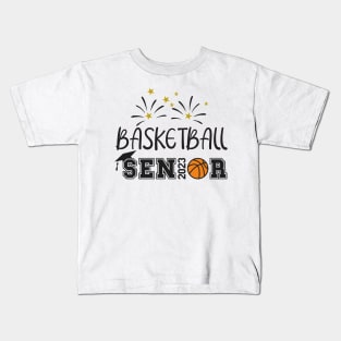 Basketball senior night 2023 Kids T-Shirt